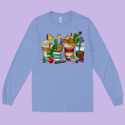 Spanish Teacher Coffee Cups Long Sleeve Tee Designed By Adodesignshop