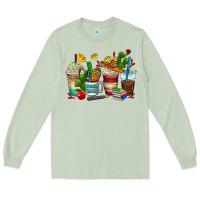 Matcha spanish teacher coffee cups Long Sleeve Tee - AdoDesignShop