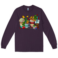 Plum spanish teacher coffee cups Long Sleeve Tee - AdoDesignShop