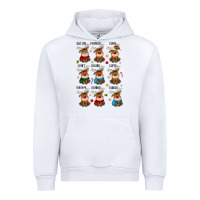 White christmas reindeers Urban Hoodie - MaliasSmallBusiness
