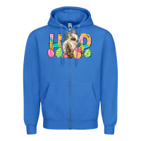 True Royal Hop Rabbit Easter Zipper Hoodie - Neo Western