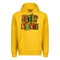 Lemon one love juneteenth Premium Hoodie - MaliasSmallBusiness