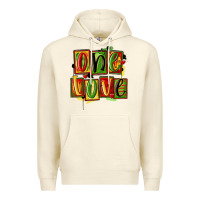 Sandshell one love juneteenth Premium Hoodie - MaliasSmallBusiness