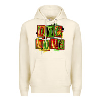 Tofu one love juneteenth Premium Hoodie - MaliasSmallBusiness