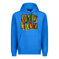 True Royal one love juneteenth Premium Hoodie - MaliasSmallBusiness