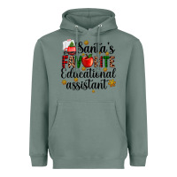 Sage santa's favorite educational assistant Heavyweight Hoodie - AdoDesignShop