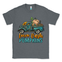 Charcoal Heather farm fresh pumpkins truck Classic Tee - RanaPortraitStore