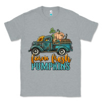 Heather Grey farm fresh pumpkins truck Classic Tee - RanaPortraitStore