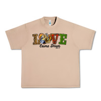 Burro Love Came Down Baby Jesus Christmas Urban Heavy Tee - RanaPortraitStore
