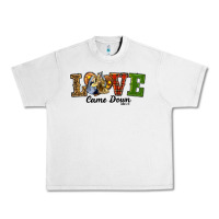 Lunar Rock Love Came Down Baby Jesus Christmas Urban Heavy Tee - RanaPortraitStore