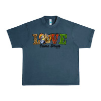 Midnight Navy Love Came Down Baby Jesus Christmas Urban Heavy Tee - RanaPortraitStore