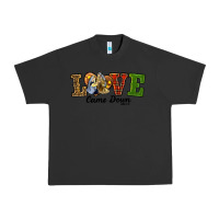 Pigment Black Love Came Down Baby Jesus Christmas Urban Heavy Tee - RanaPortraitStore