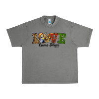 Tornado Love Came Down Baby Jesus Christmas Urban Heavy Tee - RanaPortraitStore