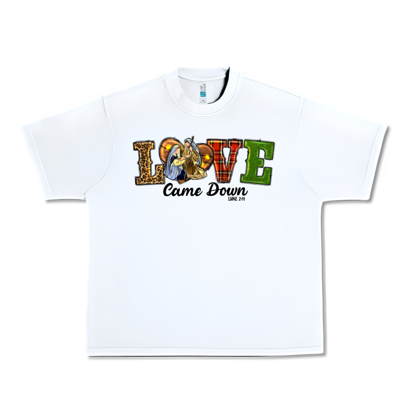 Love Came Down Baby Jesus Christmas Urban Heavy Tee by RanaPortraitStore | Teevron