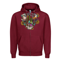 Burgundy darlin Zipper Hoodie - SublimationCraftShop
