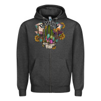 Charcoal Heather darlin Zipper Hoodie - SublimationCraftShop