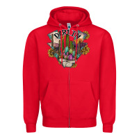 Red darlin Zipper Hoodie - SublimationCraftShop