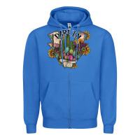 True Royal darlin Zipper Hoodie - SublimationCraftShop