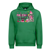 Emerald freezing to death skeleton Urban Hoodie - MaliasSmallBusiness