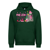 Forest Green freezing to death skeleton Urban Hoodie - MaliasSmallBusiness