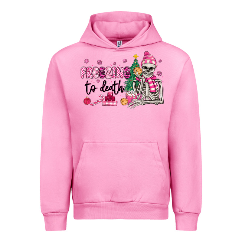 Freezing To Death Skeleton Urban Hoodie by MaliasSmallBusiness | Teevron
