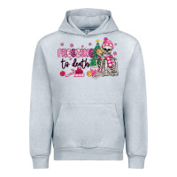 Heather Grey freezing to death skeleton Urban Hoodie - MaliasSmallBusiness