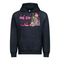 Navy freezing to death skeleton Urban Hoodie - MaliasSmallBusiness