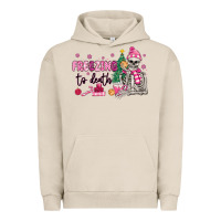 Pigment French Oak freezing to death skeleton Urban Hoodie - MaliasSmallBusiness