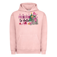 Pigment Salmon freezing to death skeleton Urban Hoodie - MaliasSmallBusiness