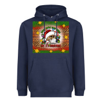 Navy when you're dead inside but it's christmas Heavyweight Hoodie - Artiststas