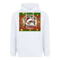 White when you're dead inside but it's christmas Heavyweight Hoodie - Artiststas