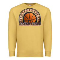 Antique Gold basketball rainbow Premium Sweatshirt - JahusDesignShop