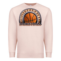 Pale Pink basketball rainbow Premium Sweatshirt - JahusDesignShop