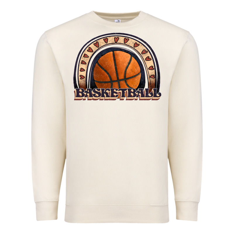 Basketball Rainbow Premium Sweatshirt by JahusDesignShop | Teevron