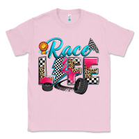 Bubblegum Pink race life Classic Tee - Zillion Design Studio