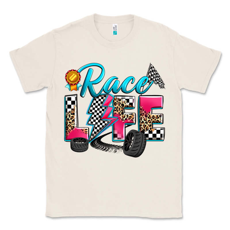 Race Life Classic Tee by Zillion Design Studio | Teevron