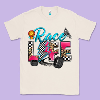 Race Life Classic Tee Designed By Zillion Design Studio