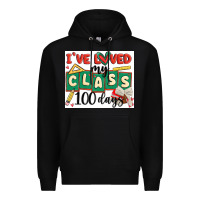 Black i've loved my class 100 days Premium Hoodie - MaliasSmallBusiness