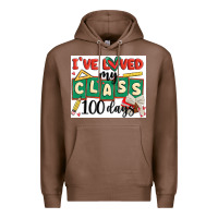Chestnut i've loved my class 100 days Premium Hoodie - MaliasSmallBusiness