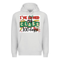 Dove Grey i've loved my class 100 days Premium Hoodie - MaliasSmallBusiness