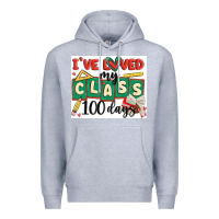 Heather Grey i've loved my class 100 days Premium Hoodie - MaliasSmallBusiness