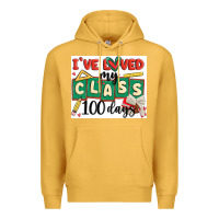Mustard i've loved my class 100 days Premium Hoodie - MaliasSmallBusiness