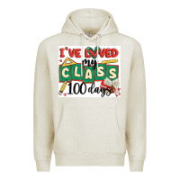 Oatmeal Heather i've loved my class 100 days Premium Hoodie - MaliasSmallBusiness