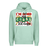 Seafoam i've loved my class 100 days Premium Hoodie - MaliasSmallBusiness