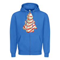 True Royal white christmas cake Zipper Hoodie - FaDigitalArtStudio