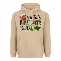 Mushroom santa's favorite doctor Heavyweight Hoodie - AdoDesignShop