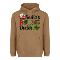Toasted Coconut santa's favorite doctor Heavyweight Hoodie - AdoDesignShop