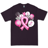 Balloons Cancer Ribbon Premium Tee | Teevron