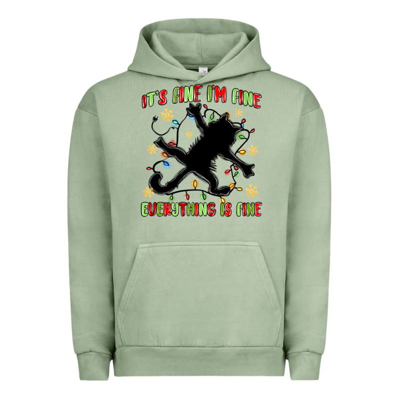 It's Fine I'm Fine Everything Is Fine Urban Hoodie by MaliasSmallBusiness | Teevron