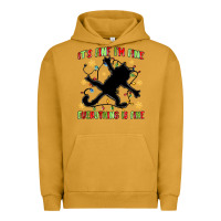 Pigment Peanut Butter it's fine i'm fine everything is fine Urban Hoodie - MaliasSmallBusiness